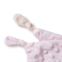 Doudou beer  tuttel/spenen doek  roze